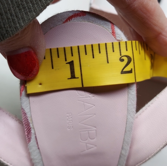 Giamba Valli Paris Platform Sandals Size 38.5 - Picture 14 of 16